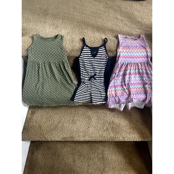 Bundle of Summer Girl Dresses Size 4/4T - Picture 9 of 9